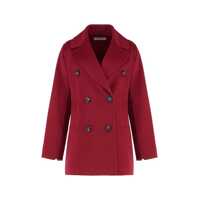 Paltoane 'S Max Mara Caban Virgin Wool Coat Femei