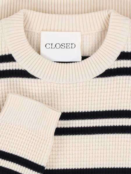 Pulovere CLOSED Closed Sweaters WHITE Barbati (BM 18691215) 3