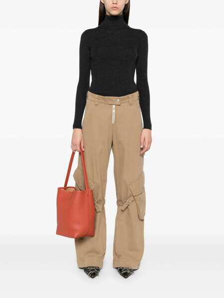 Pulovere P.A.R.O.S.H. P.A.R.O.S.H. Leila Wool Turtleneck Sweater GREY Femei (BM 18691476) 2