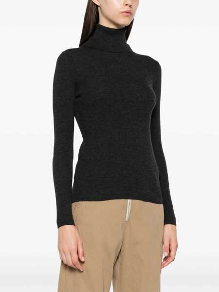 Pulovere P.A.R.O.S.H. P.A.R.O.S.H. Leila Wool Turtleneck Sweater GREY Femei (BM 18691476) 3