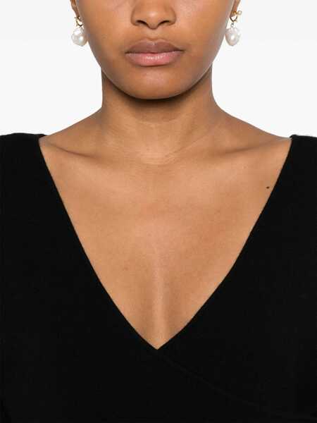 Pulovere P.A.R.O.S.H. P.A.R.O.S.H. Lime Wool And Cashmere Sweater Black Femei (BM 18691482) 5