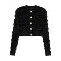 Cardigane Balmain Tweed Cardigan Femei