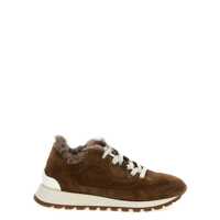 Sneakers Brunello Cucinelli Monile Suede Sneakers Femei