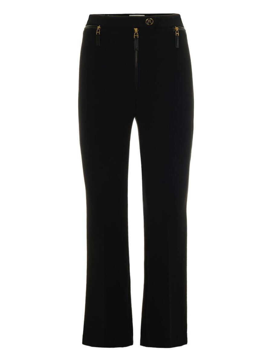 Pantaloni casual Elisabetta Franchi Elisabetta Franchi Trousers Black Femei (BM 18692793) 1