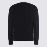 Pulovere Rick Owens Black Wool Fisherman Knitwear Barbati
