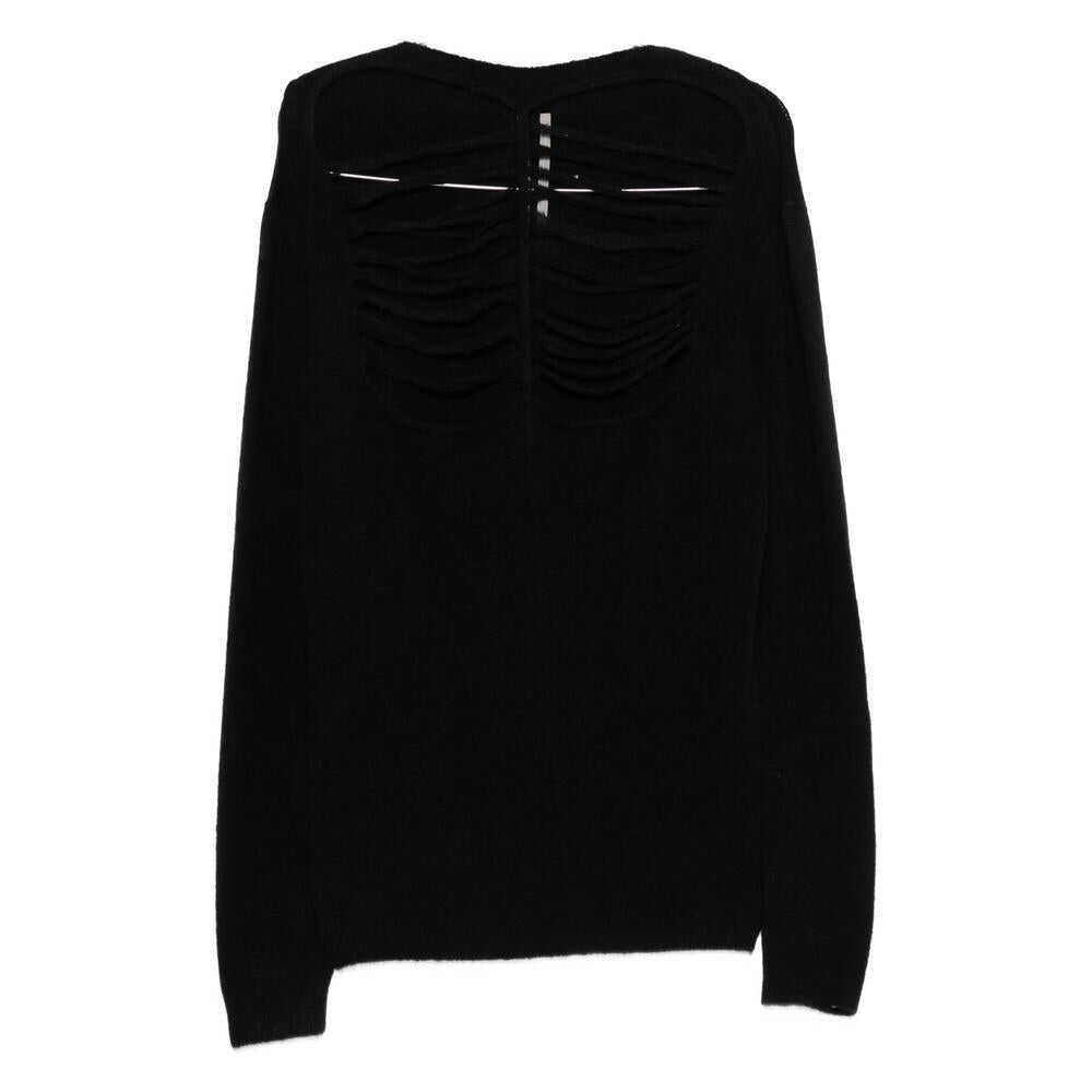 Pulovere Rick Owens Rick Owens Sweaters & Knitwear Black Barbati (BM 18693033) 1