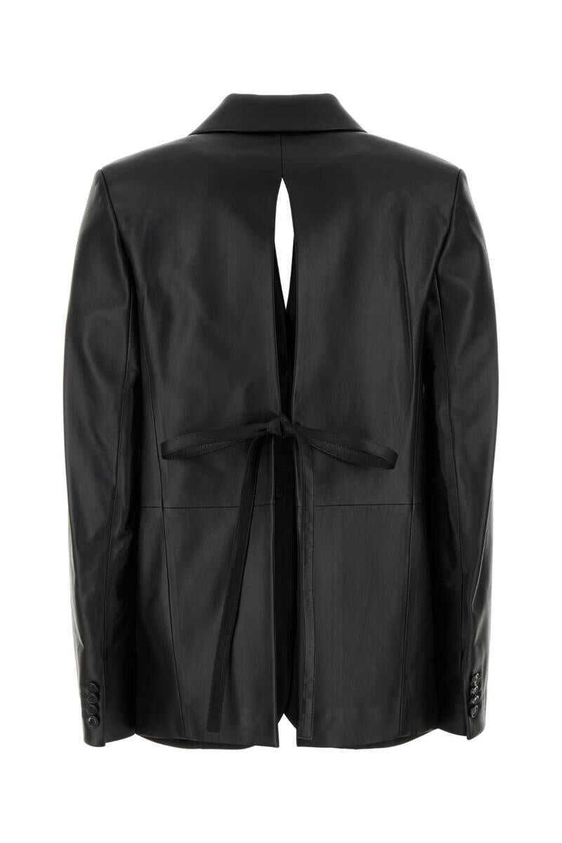 Geci Loewe Loewe Jackets And Vests Black Femei (BM 18693240) 2