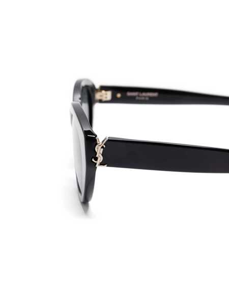 Ochelari de soare Saint Laurent SAINT LAURENT Sunglasses BLACK BLACK BLACK Femei (BM 18693363) 3