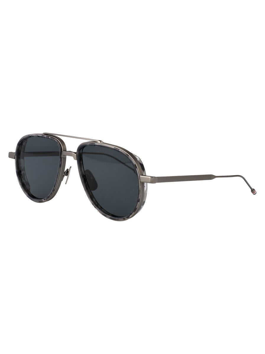 Ochelari de soare Thom Browne Thom Browne Sunglasses GREY TORT RIM W/N11 GREY PLATING Femei (BM 18693483) 2