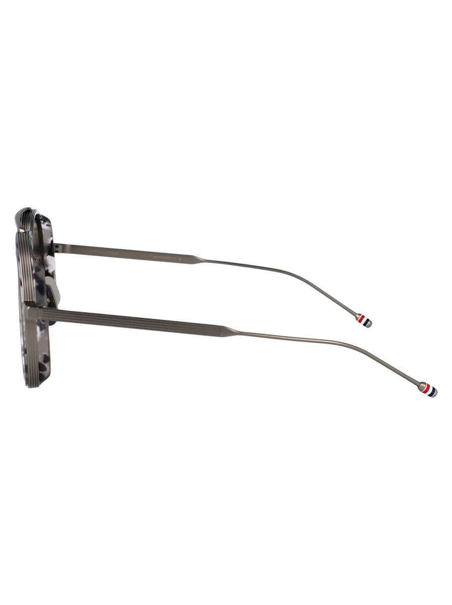 Ochelari de soare Thom Browne Thom Browne Sunglasses GREY TORT RIM W/N11 GREY PLATING Femei (BM 18693483) 3