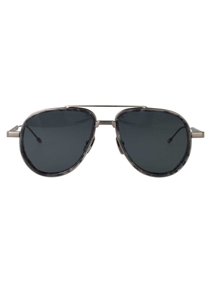 Ochelari de soare Thom Browne Thom Browne Sunglasses GREY TORT RIM W/N11 GREY PLATING Femei (BM 18693483) 1