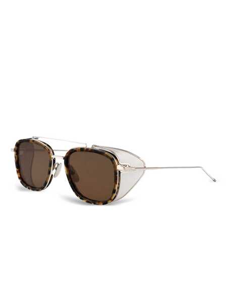 Ochelari de soare Thom Browne Thom Browne Sunglasses TOKYO TORTOISE NDX162 SILVER PLATE Femei (BM 18693504) 2