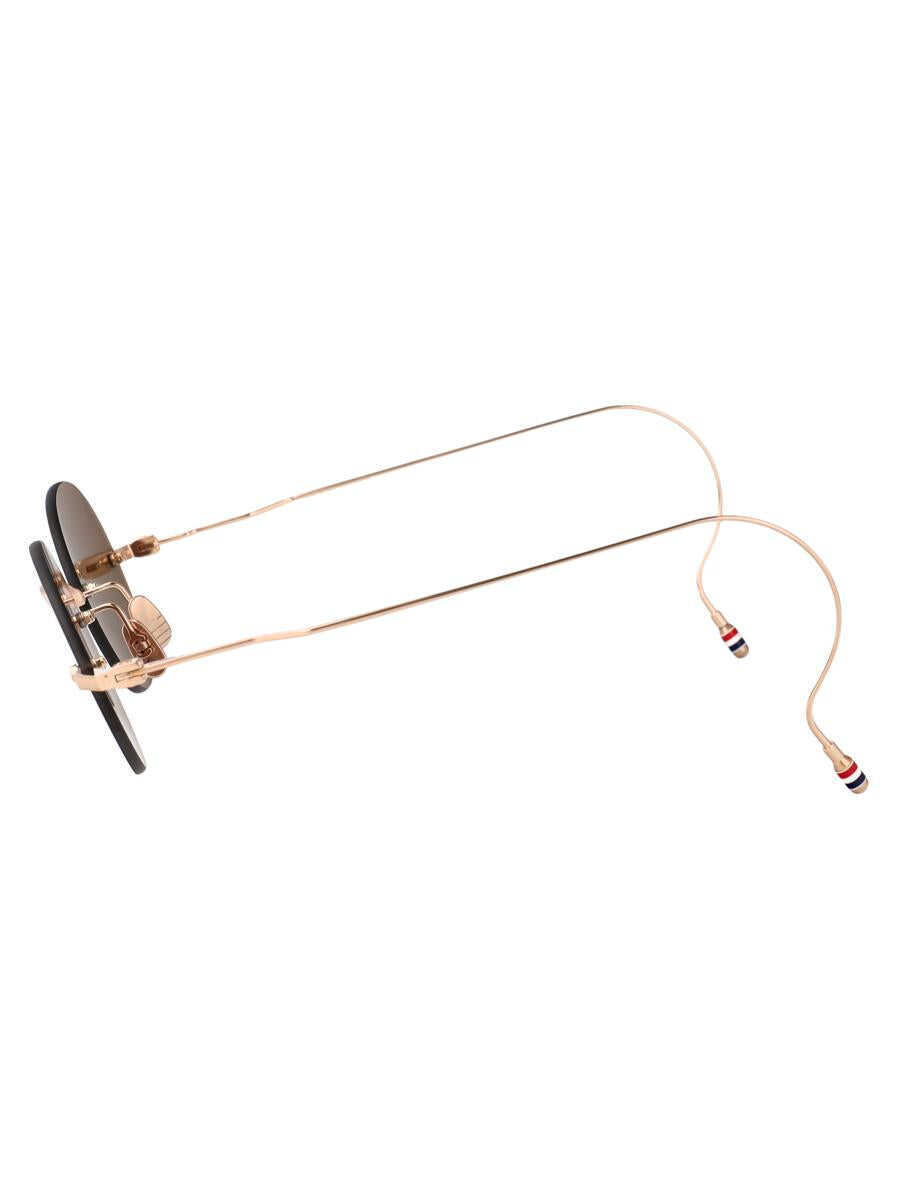 Ochelari de soare Thom Browne Thom Browne Sunglasses 12K GOLD PLATE TITANIUM Femei (BM 18693522) 3