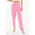 Elisabetta Franchi Pleated Tapered Fit Pants Pink