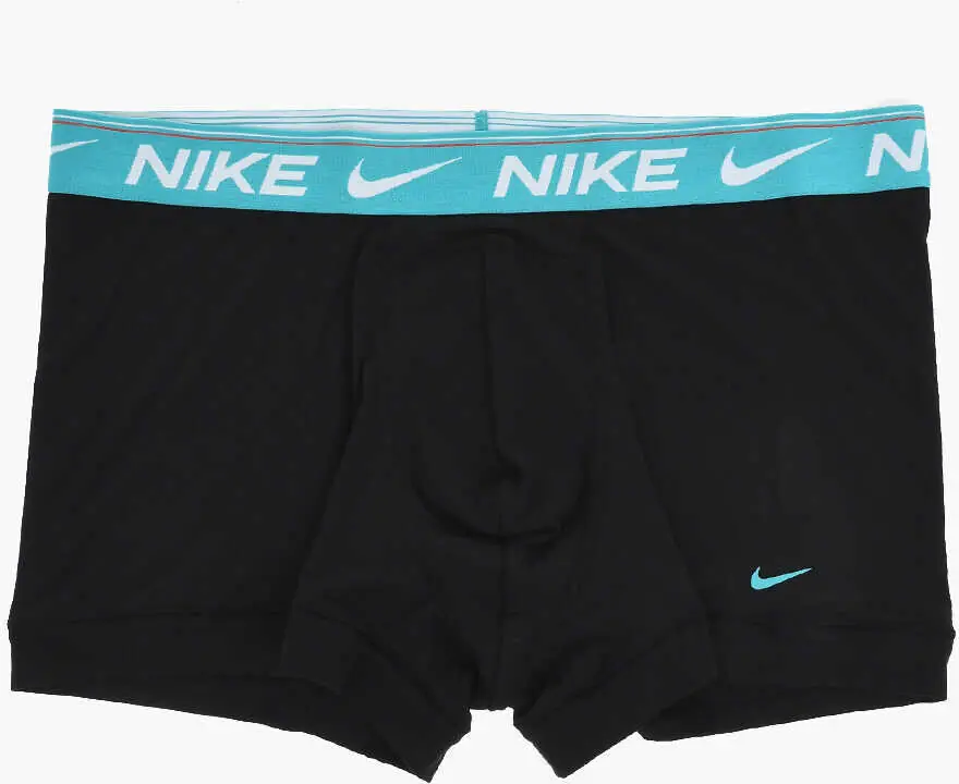 Lenjerie intima Nike Set Of 3 Dri-Fit Boxer With Logoed Elastic Band Black Barbati (BM 18694078) 2