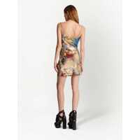 Imbracaminte Dama pagina 235 - Rochii scurte Balmain Patterned Satin Mini Dress Multicolor Femei (BM 18694117) - B-mall.ro