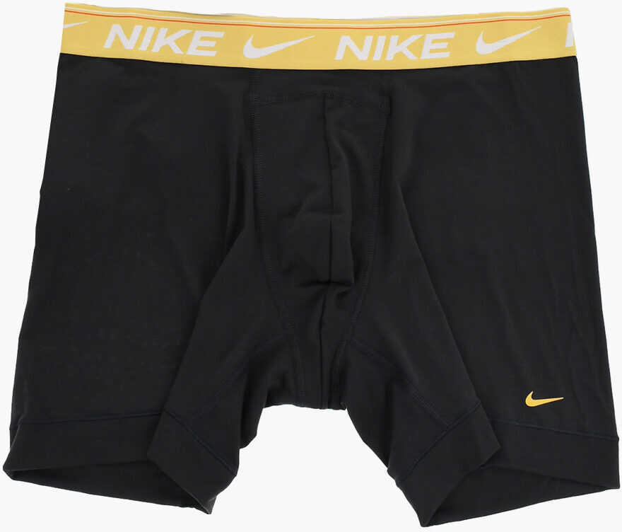 Lenjerie intima Nike Solid Color 3 Pairs Boxers Set With Logoed Band Multicolor Barbati (BM 18694135) 3