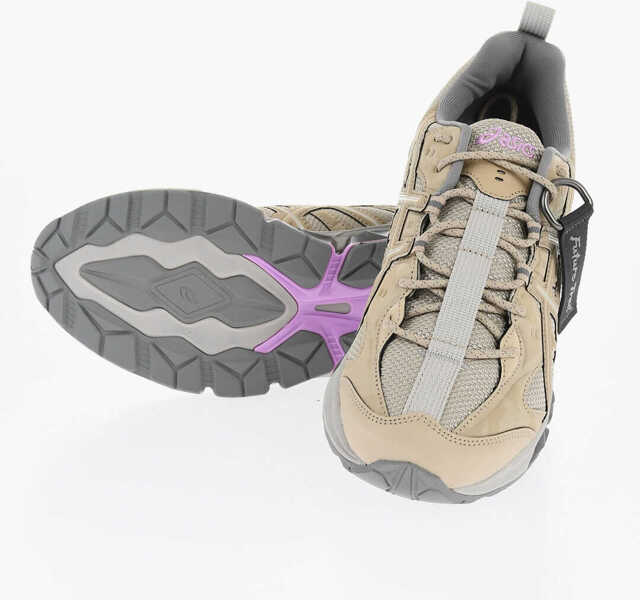 Sneakers ASICS Fabric Gel- Quantum Low-Top Sneakers With Camouflage Details Beige Barbati (BM 18694138) 1