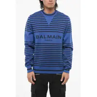 Pulovere Striped Crew-Neck Sweater Barbati