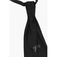 Cravate pentru Barbati pagina 4 - Cravate CORNELIANI Cc Collection Solid Color Virgin Wool Ascot Tie Black Barbati (BM 18694153) - B-mall.ro