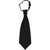 CORNELIANI Glitter Silk Ascot Tie Black