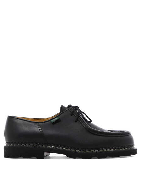Mocasini PARABOOT Michael lace-up loafers Black Barbati (BM 18694233) 1