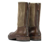 Botine Dama - Botine MOMA Rick zippered ankle boots Brown Femei (BM 18694239) - B-mall.ro