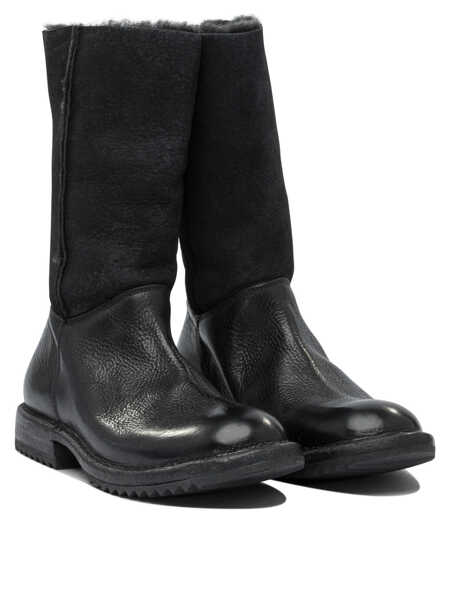 Botine MOMA Rick zippered ankle boots Black Femei (BM 18694260) 2