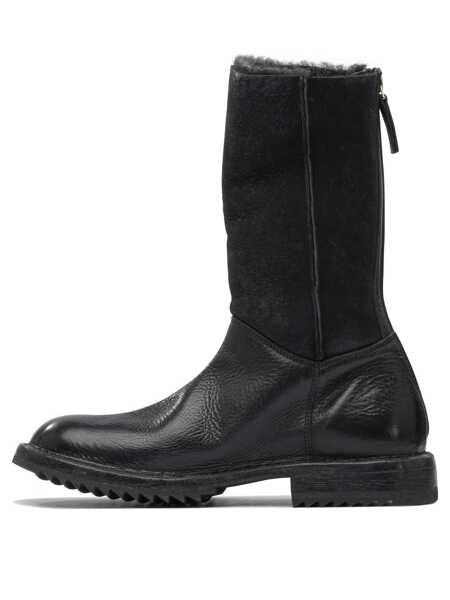 Botine MOMA Rick zippered ankle boots Black Femei (BM 18694260) 3