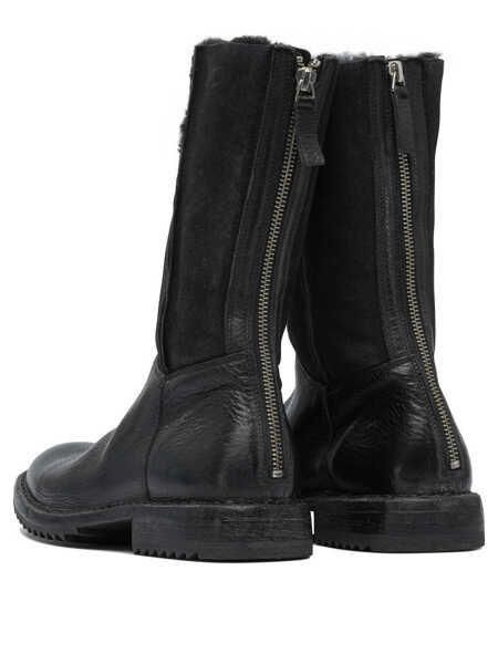 Botine MOMA Rick zippered ankle boots Black Femei (BM 18694260) 4