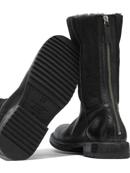 Botine MOMA Rick zippered ankle boots Black Femei (BM 18694260) 5