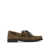 AEYDE "Harris" lace-up loafers Brown