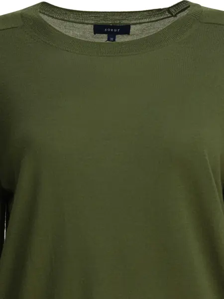 Pulovere SOEUR Aussie sweater Green Femei (BM 18694329) 3
