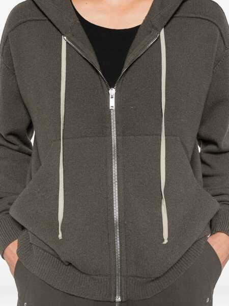 Pulovere Rick Owens Cashmere zipper sweater Brown Barbati (BM 18694335) 3