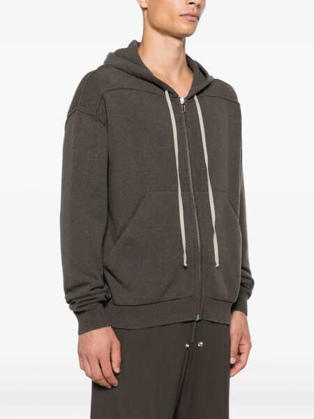 Pulovere Rick Owens Cashmere zipper sweater Brown Barbati (BM 18694335) 1