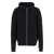 Rick Owens Wool zipper cardigan Black