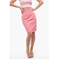 Fuste scurte High-Waisted Pencil Skirt Femei