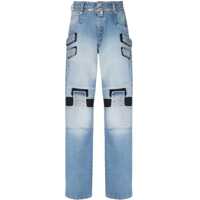 Blugi drepti Loose Fit Jeans With Velcro Details 26Cm Barbati