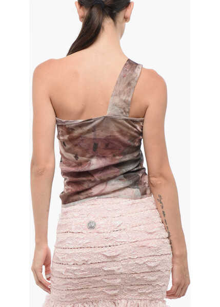 Bluze Balmain Tulle One-Shoulder Top Multicolor Femei (BM 18694417) 2