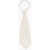 CORNELIANI Cc Collection Silk And Lurex Ascot Tie White