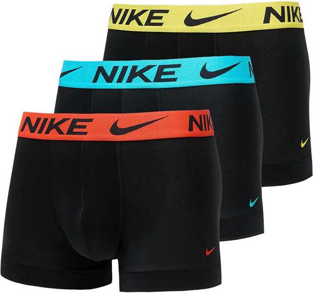 Bermude Nike Set Of 3 Dri-Fit Elite Breathe Boxer With Logoed Elastic Ban Black Barbati (BM 18694432) 1