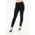 Elisabetta Franchi Skinny Fit Denims With Lace-Up Detail 12Cm Black