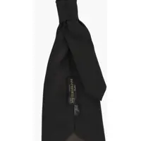 Cravate pentru Barbati pagina 4 - Cravate CORNELIANI Wool Blend Ascot Tie With Tone On Tone Stripes Brown Barbati (BM 18694483) - B-mall.ro