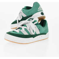 Sneakers Suede And Fabric Adimatic Low-Top Sneakers With Wave Sole Barbati