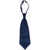 CORNELIANI Solid Color Satin Ascot Tie Blue