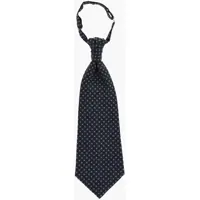 Cravate Cc Collection All-Over Embroidered Silk Ascot Tie Barbati