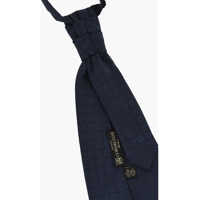 Cravate pentru Barbati pagina 4 - Cravate CORNELIANI Silk Ascot Tie With Ton On Ton Embroidery Blue Barbati (BM 18694663) - B-mall.ro