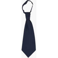 Cravate Silk Ascot Tie With Ton On Ton Embroidery Barbati