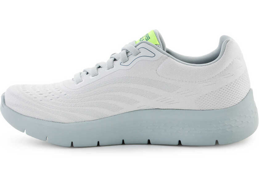 Pantofi alergare SKECHERS Go Walk Flex-Brendon White/Gray White/Grey Barbati (BM 18694741) 4
