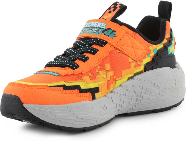 Sneakers SKECHERS Mega-Craft 4K Orange/Black Orange Baieti (BM 18694756) 3